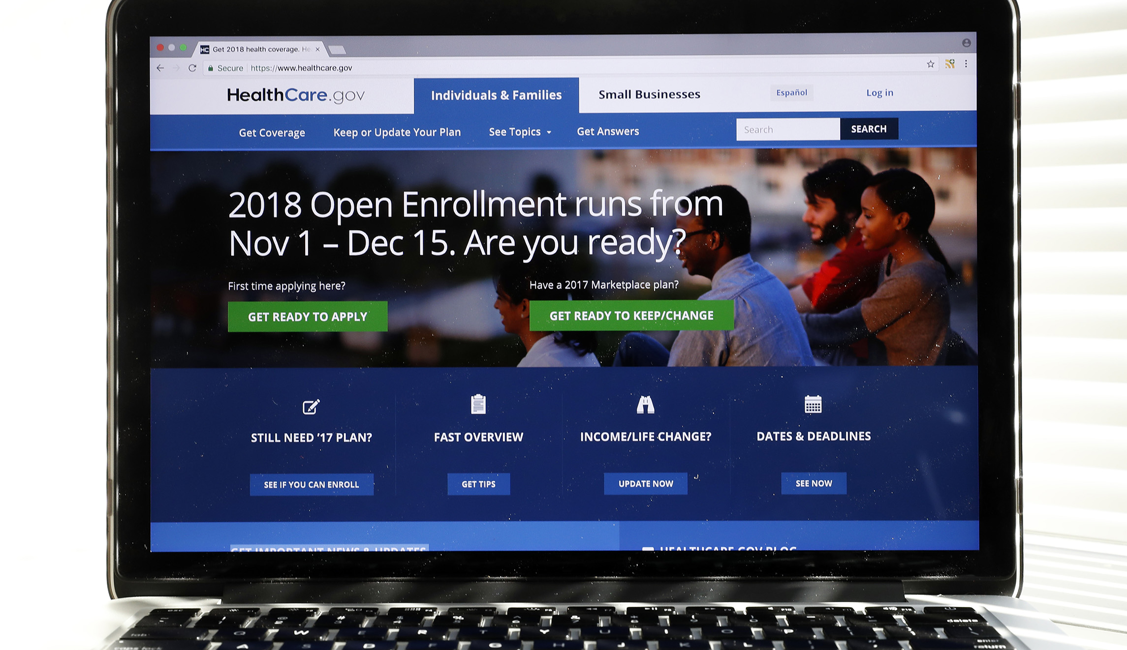 After failing to undo the law, Trump administration rolls out Obamacare 2018