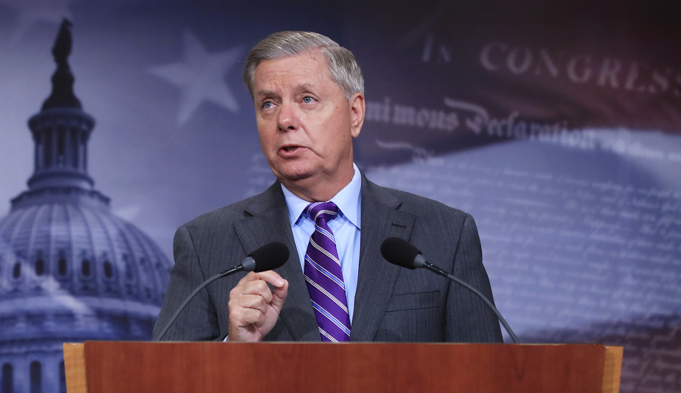 Lindsey Graham says Trump told him ‘you did right by your friend’ with emotional tribute to John McCain