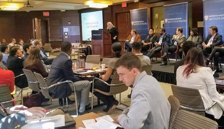 Harvard University's Institute of Politics recently hosted students from 29 different colleges for their National Campaign for Political and Civic Engagement. (Harvard IOP)