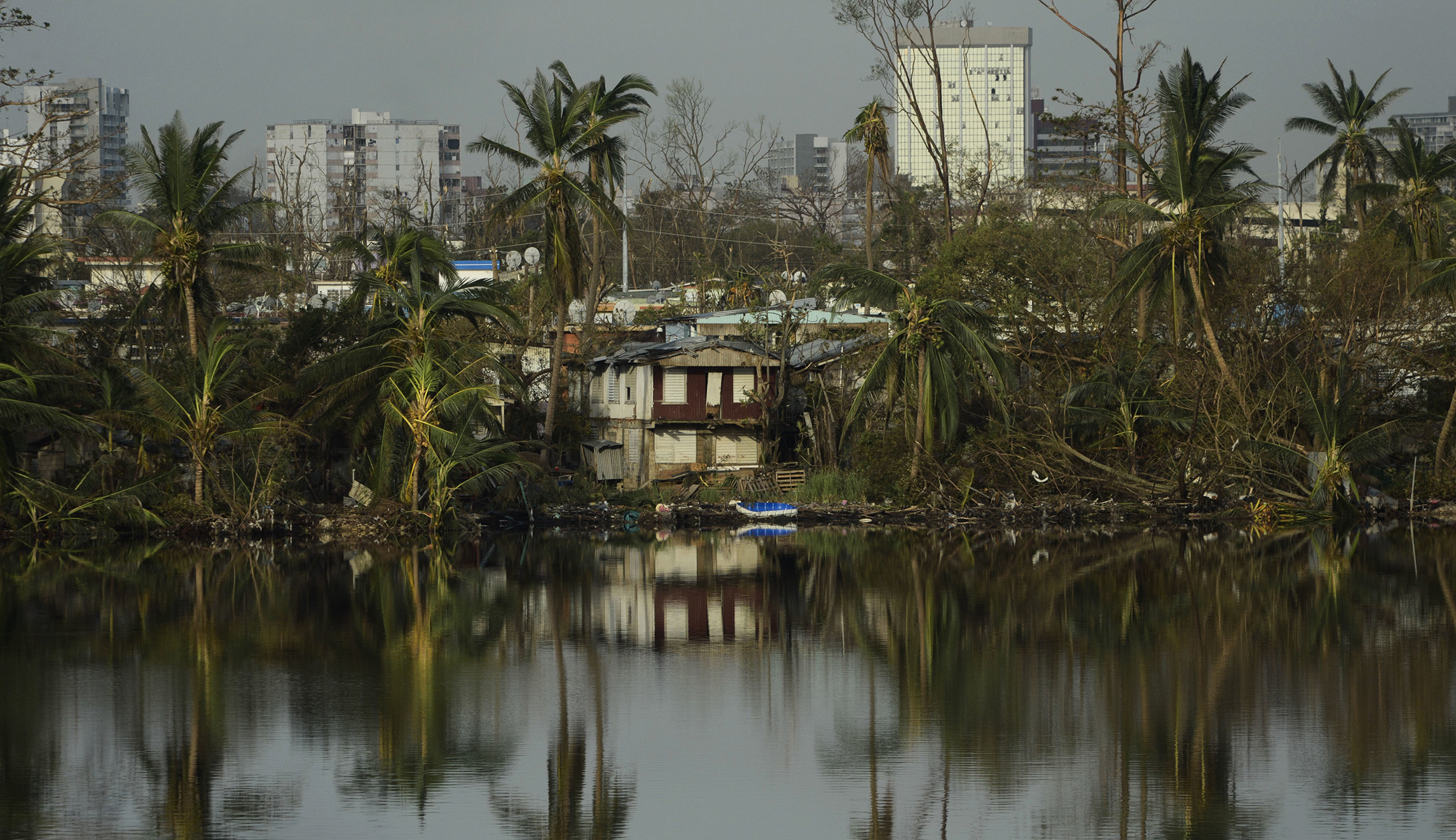 Puerto Rico’s entire electricity distribution network damaged from Hurricane Maria