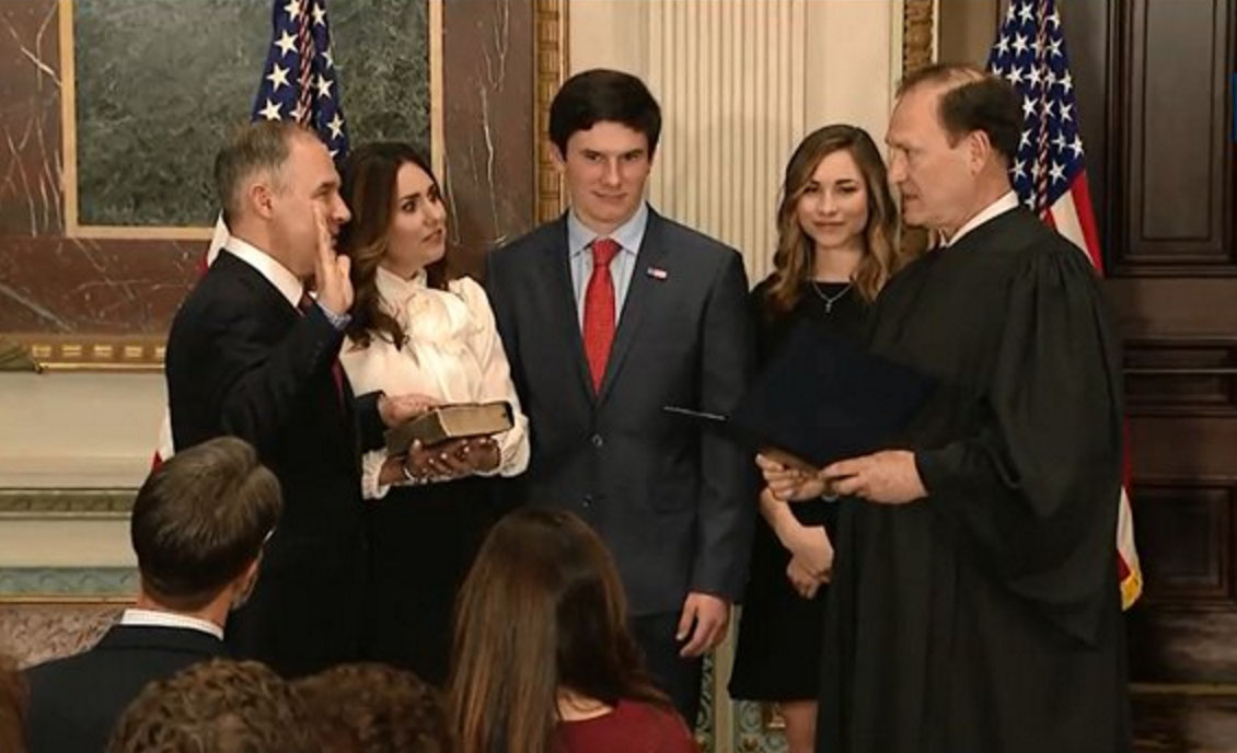 New EPA chief Pruitt says he will focus on restoring trust with states