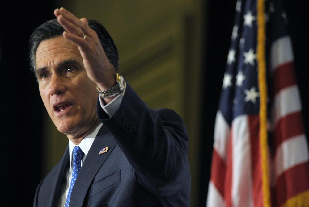 Romney targets President Obama in N. Virginia