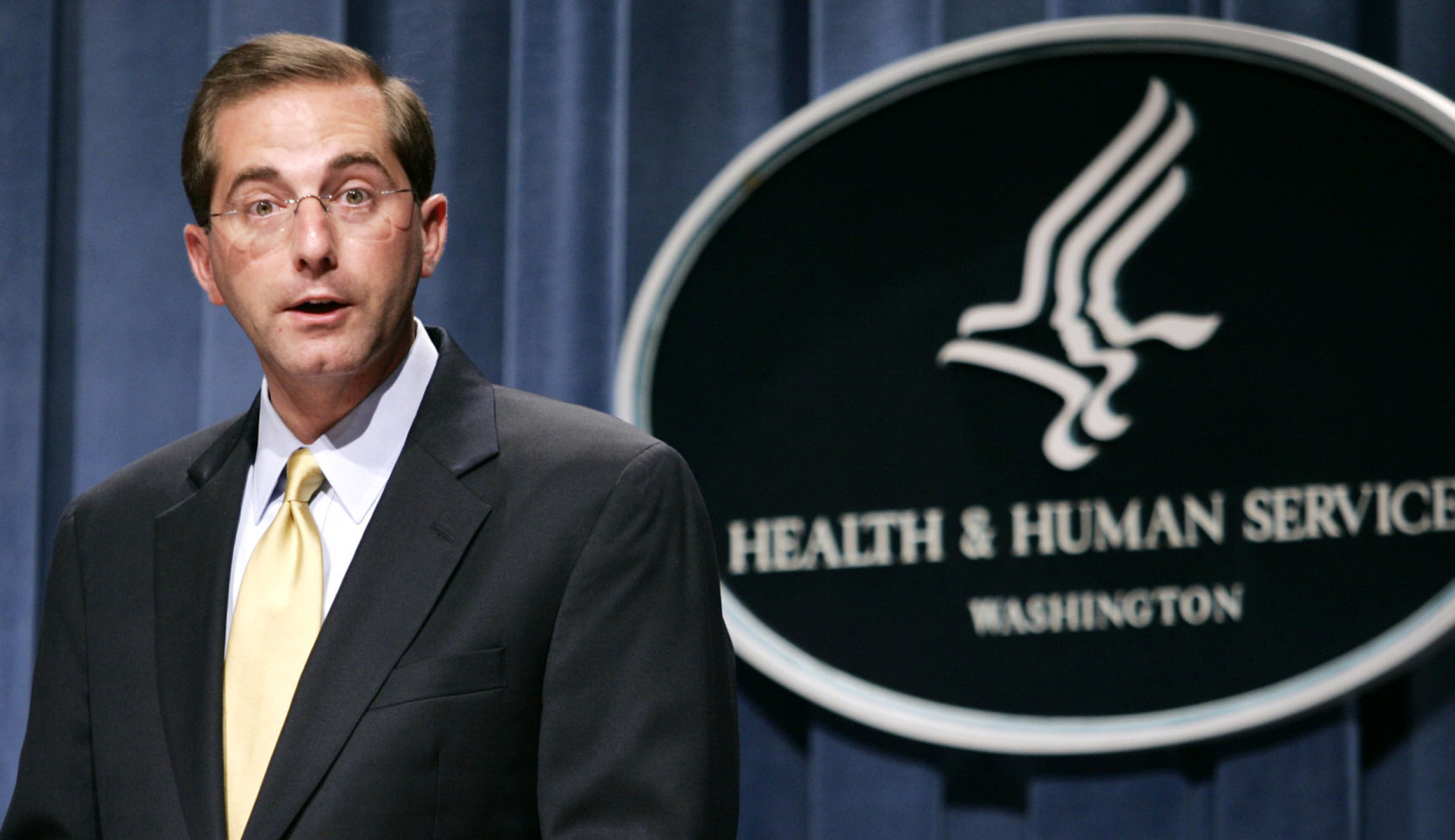 Trump announces Alex Azar as new HHS secretary nominee