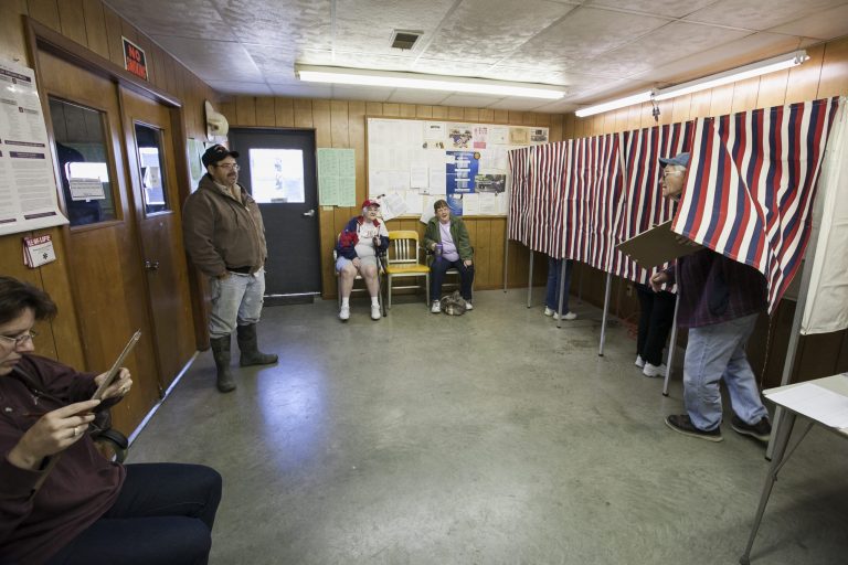 Fewer than 100 votes separated the top candidates from the also-rans Tuesday after ballots were counted in special party primary runoffs for a state Senate seat in northeastern Arkansas. (AP/Nati Harnik)