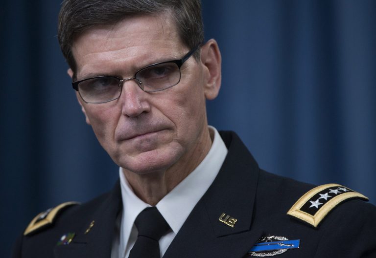 Gen. Joseph Votel said the nuclear deal hasn't changed Iran's behavior, and then ran through a series of things Iran has done since the deal was signed one year ago. (AP Photo)