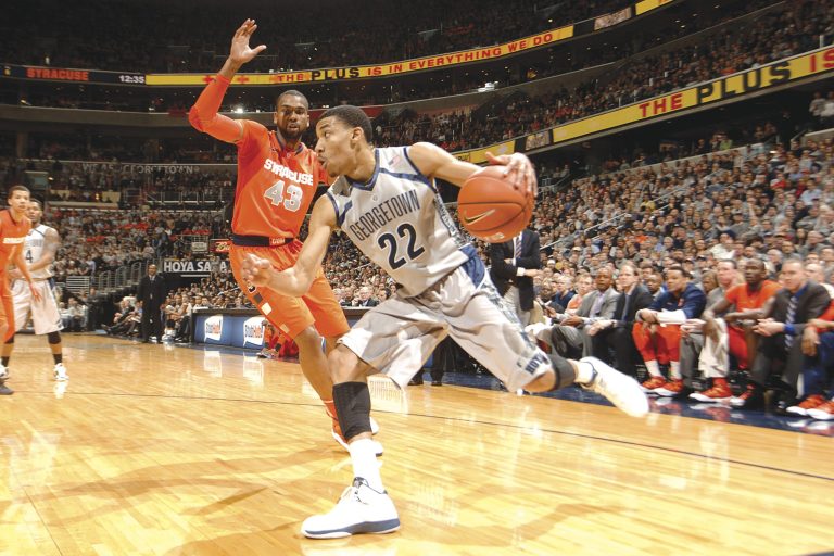 Mitchell Layton/Getty Images
Otto Porter Jr. averaged 16.4 points, 7.5 rebounds and 2.7 assists per game for Georgetown, which clinched the top seed for the Big East tournament.