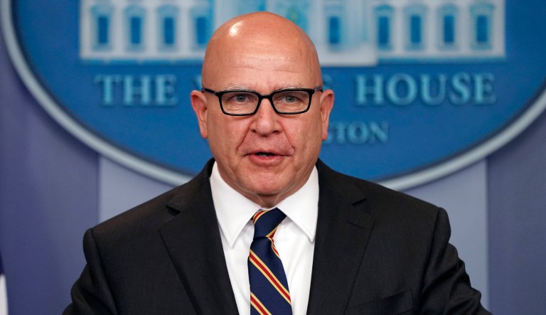 National security adviser H.R. McMaster rejects the claims made by the former director of national intelligence that President Trump is Russian President Vladimir Putin puppet. (AP Photo/Pablo Martinez Monsivais)