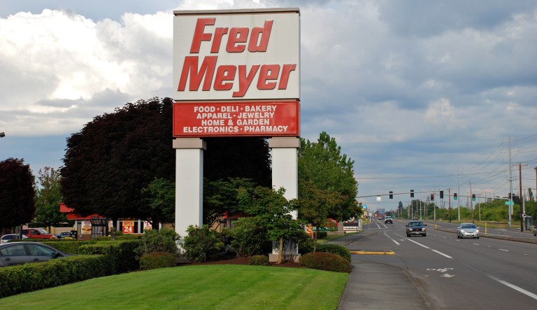 The nation's largest grocery chain sells guns at 46 Fred Meyer stores in western states, CNN reported Thursday. Those stores will continue to sell weapons, but the age restriction will go into effect immediately. (Steve Morgan/Creative Commons photo)