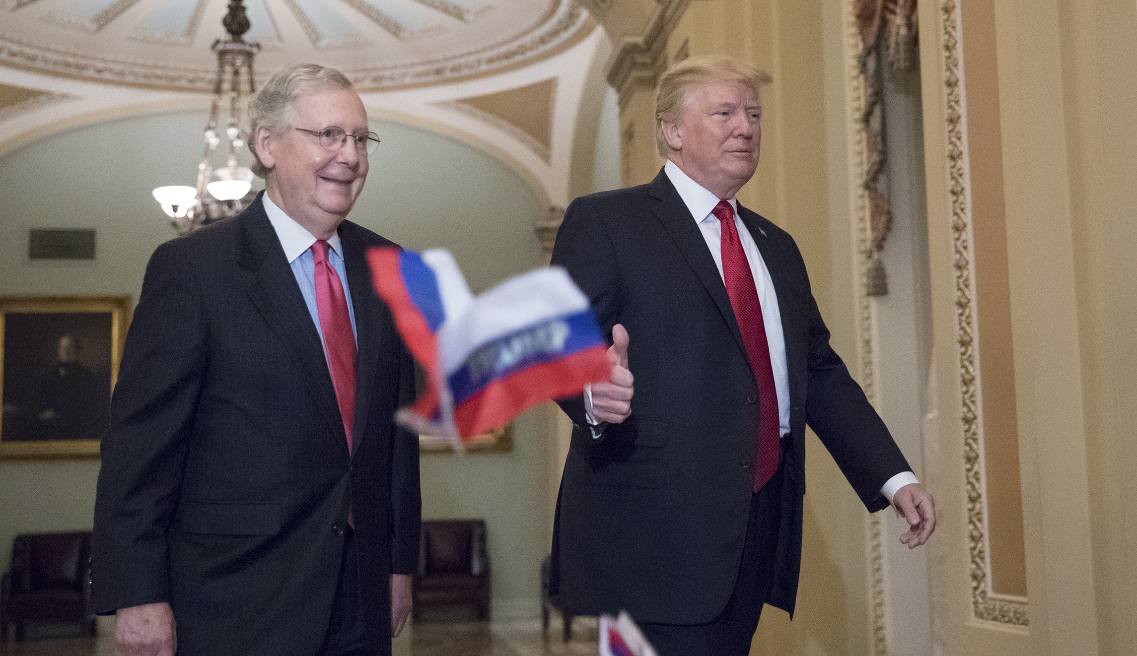 Reporter access curtailed at Capitol after protest during Trump visit