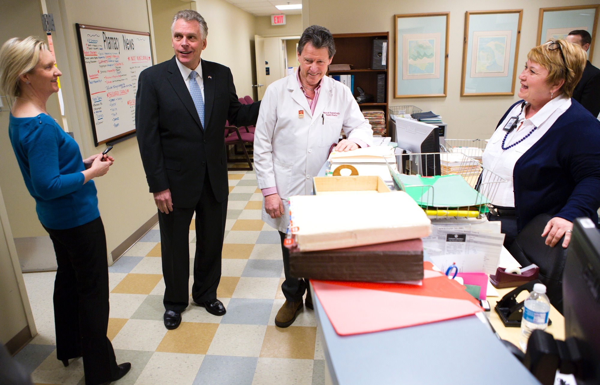Gov. Terry McAuliffe travels Virginia touting Medicaid expansion