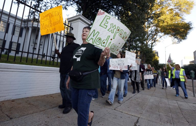 Legislatures in multiple states must decide this year whether to expand Medicaid in order to qualify for federal funding under the Affordable Care Act. (AP Photo)