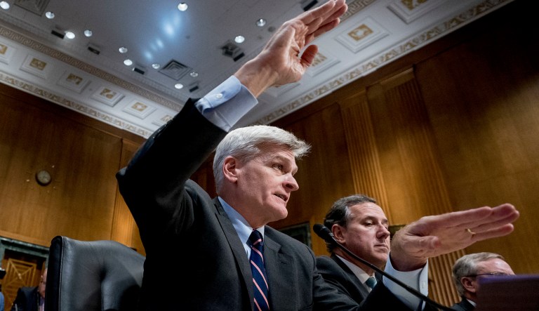 The Louisiana Republican said that Texas, home state of Sen. Ted Cruz, who wants changes to the legislation's waivers to win his support, would receive a lot of money under the bill. (AP Photo/Andrew Harnik)