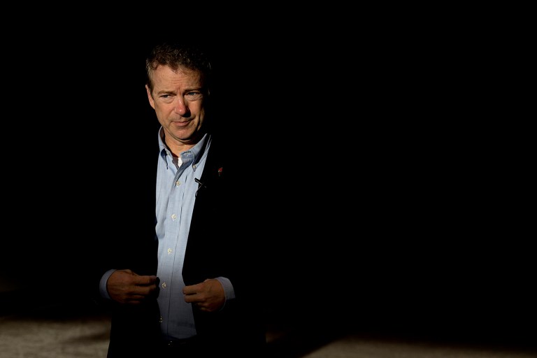 "I think dystopian novels are a discussion of politics, and sort of what happens if you let a government accumulate too much power." (AP Photo/Jae C. Hong)