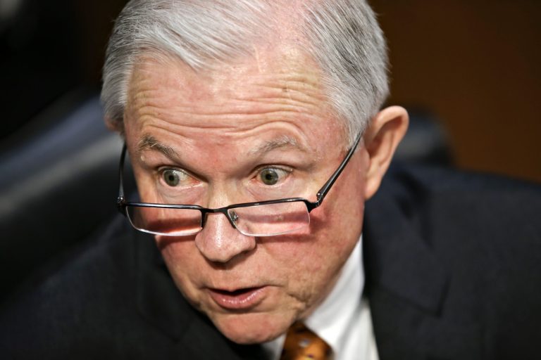 Sen. Jeff Sessions, R-Ala., cites the Immigration and Customs Enforcement union's objections to the immigration bill as proof that it won't properly secure the country's borders.  (AP file)
