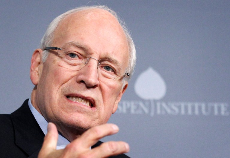 Former Vice President Dick Cheney, sharply criticized President Obama for reducing the size of the American military including plans to reduce the Army to the smallest force since before World War II. (AP Photo)