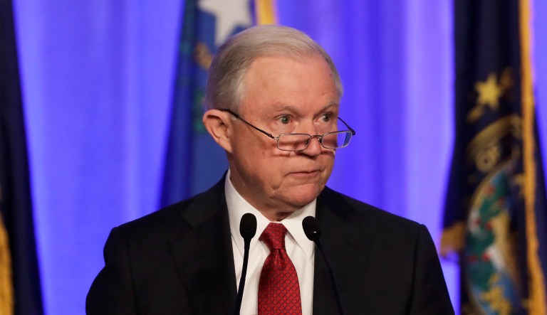 Attorney General Jeff Sessions said that the Deferred Action for Childhood Arrivals program that began under President Obama is being rescinded. (AP Photo/Mark Humphrey)