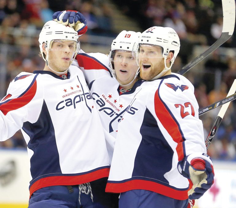Paul J. Bereswill/AP
Karl Alzner, right: 