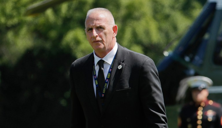 The House Intelligence Committee plans to interview the White House Director of Oval Office Operations Keith Schiller as part of its investigation into Russia's interference in the 2016 election. (AP Photo/Pablo Martinez Monsivais)