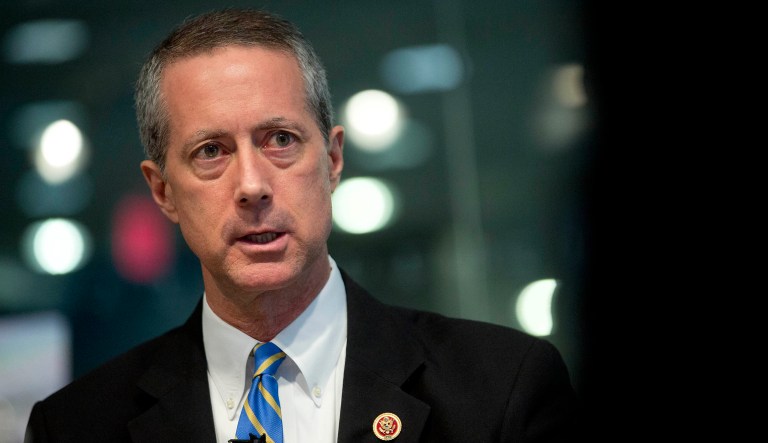 Rep. Mac Thornberry said, President Trump's defense budget proposal for 2018 essentially follows Obama administration plans and adds only slightly more funding. (Andrew Harrer/Bloomberg)