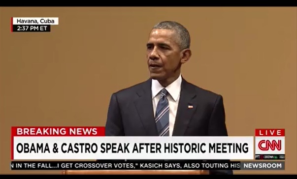 Obama Filibusters for Castro