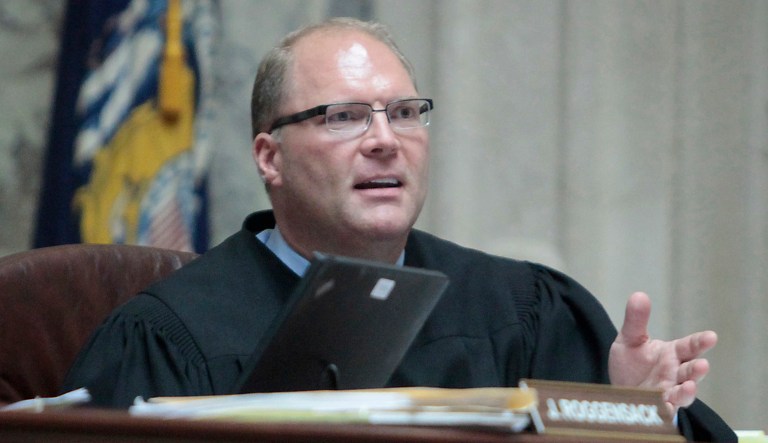 It is not clear which position Gableman is being considered for. (John Hart/Wisconsin State Journal, Pool Photo via AP File)