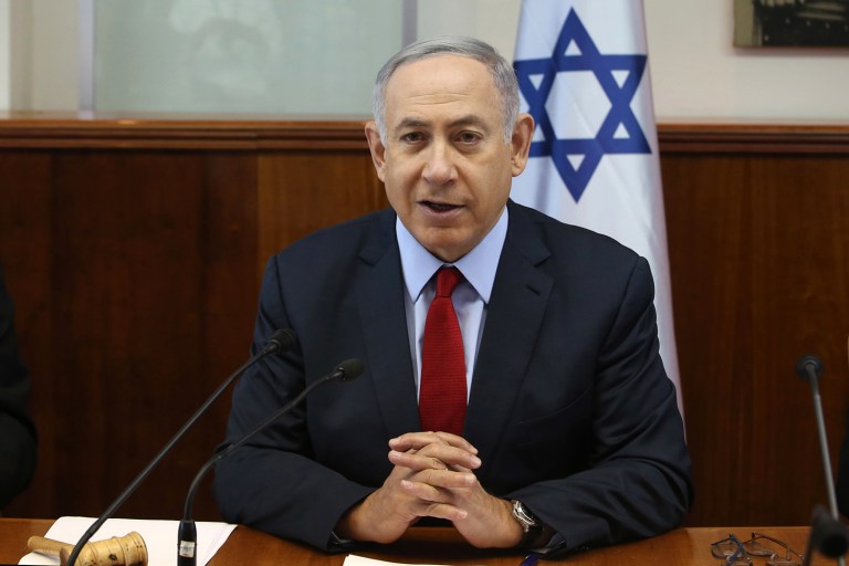 Israeli Prime Minister Benjamin Netanyahu stressed that Israel 