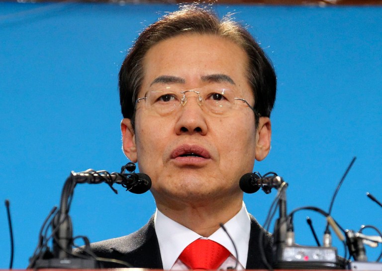 Meet the South Korean Presidential Candidate Who Wants Trump to Give Him Nukes