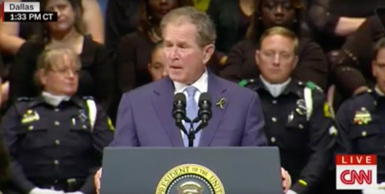 President George W. Bush Remembers Slain Dallas Police Officers