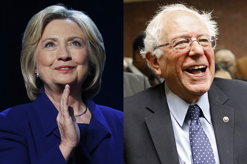 Poll: Clinton and Sanders deadlocked in Iowa and N.H.