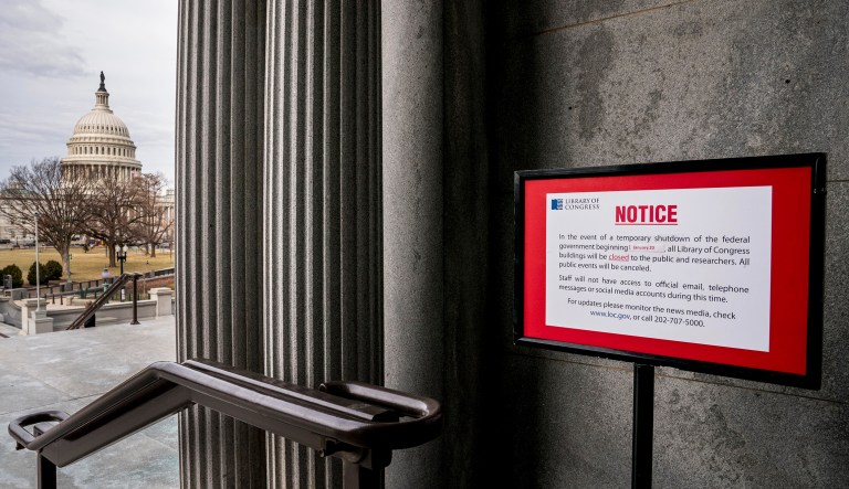 Government shutdowns might not be the preference of government employees, but neither are they Armageddon. (AP Photo/Andrew Harnik)