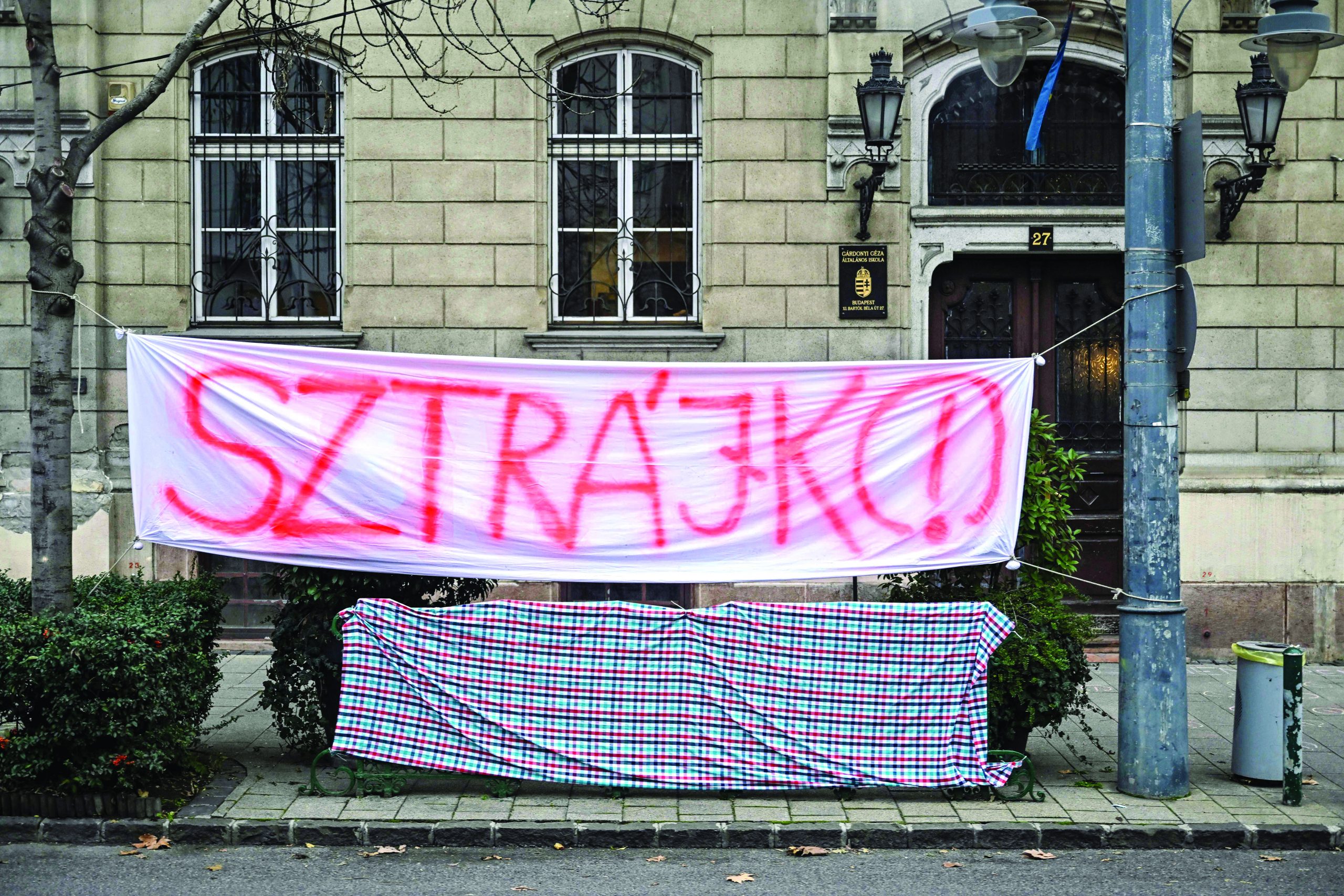 HUNGARY-POLITICS-EDUCATION-STRIKE-DEMO