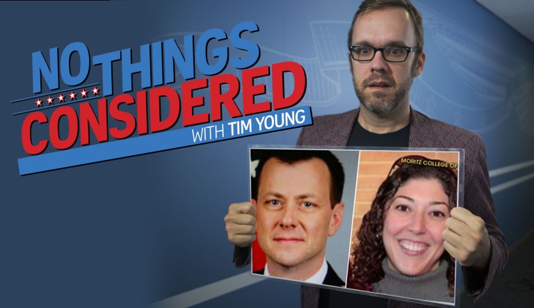 The FBI's secret society, Strzok and Page called out by Trump, and radio host Ken Webster Jr. drops by to update Tim on Houston on tonight's No Things Considered!
