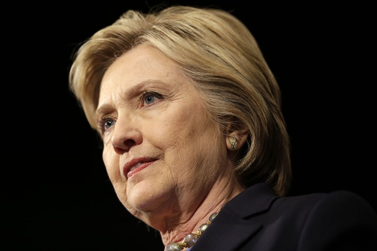 A veterans group announced Thursday it will embark on a summer bus tour as part of a national campaign to call out former Secretary of State Hillary Clinton's email server scandal. (AP Photo/Seth Wenig)