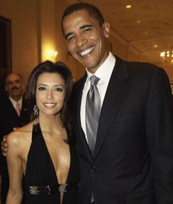 Actress Eva Longoria is an Obama super bundler