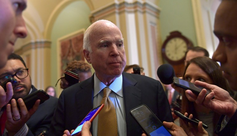 Sen. John McCain, R-Ariz., said the National Defense Strategy's aim of rebuilding the military and refocusing on competition from other advanced nations such as Russia and China will require the new funding.