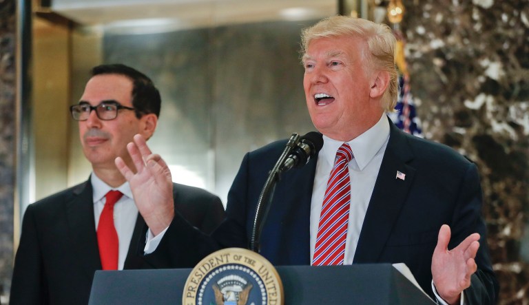 Treasury Secretary Steven Mnuchin's former Yale classmates wrote an open letter calling on him to resign from the Treasury 