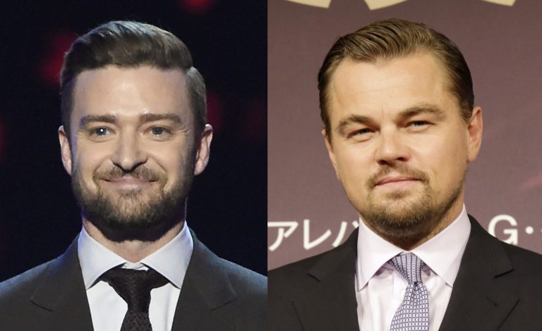 Leonardo DiCaprio has canceled a fundraiser for Hillary Clinton due to a scheduling conflict. The event will now be held at the nearby home of actor/pop star Justin Timberlake. (Chris Pizzello/Invision/AP)