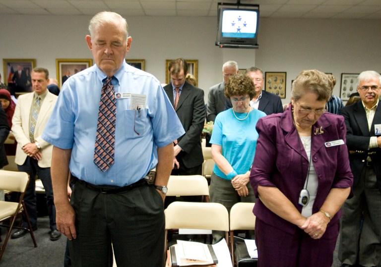 Bruner ran for a four-year term on the Texas State Board of Education in one of the board's 15 districts. (Jay Janner/Austin American-Statesman via AP, File)