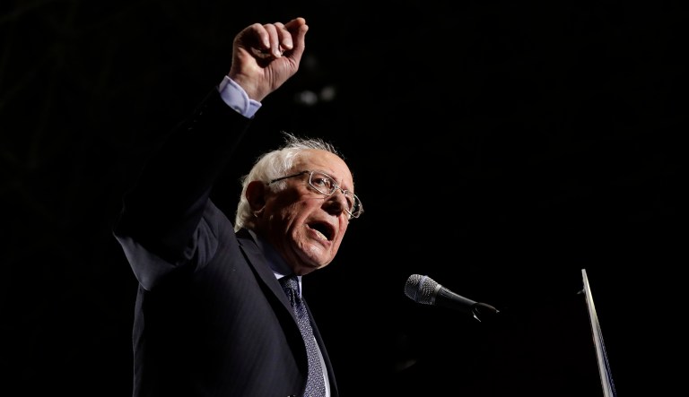 Sen. Bernie Sanders, I-Vt., speaks as he kicks off his 2020 presidential campaign at Navy Pier in Chicago, Sunday, March 3, 2019. Over the next several weeks, Sanders will travel to Iowa, New Hampshire, South Carolina, Nevada, and California. He will then return to Burlington, Vt., for the official launch of his campaign.