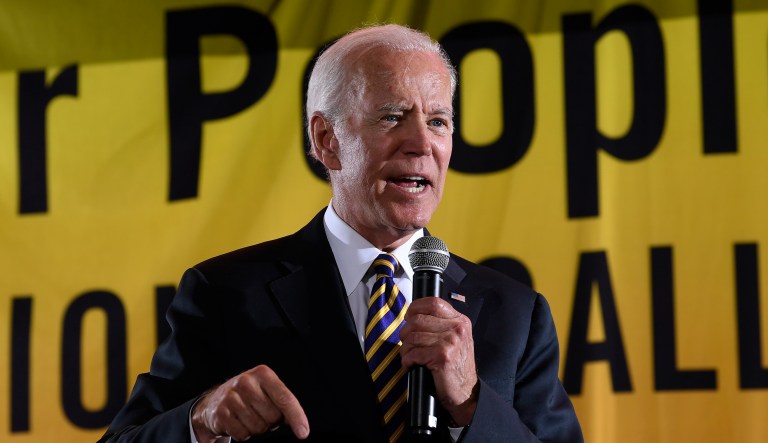Democratic presidential candidate, former Vice President Joe Biden, speaks at the Poor People's Moral Action Congress presidential forum in Washington, Monday, June 17, 2019.