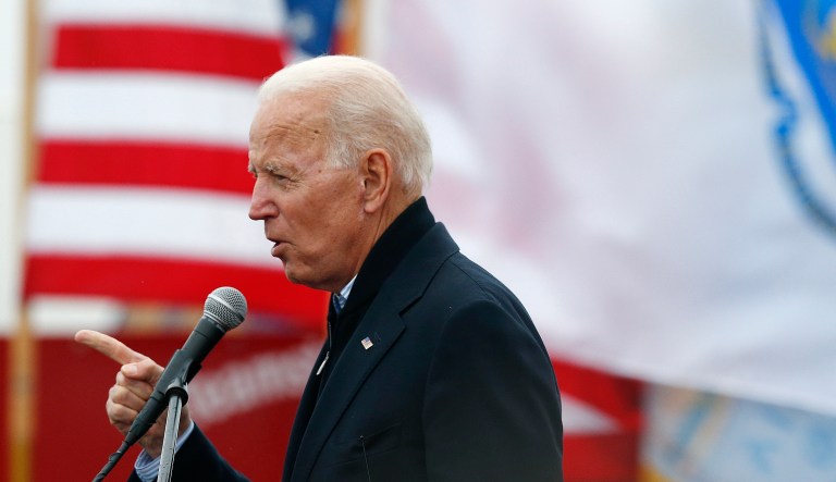 Joe Biden has not called for an outright ban of fracking for natural gas, and instead proposed tougher regulations on fossil fuel production.