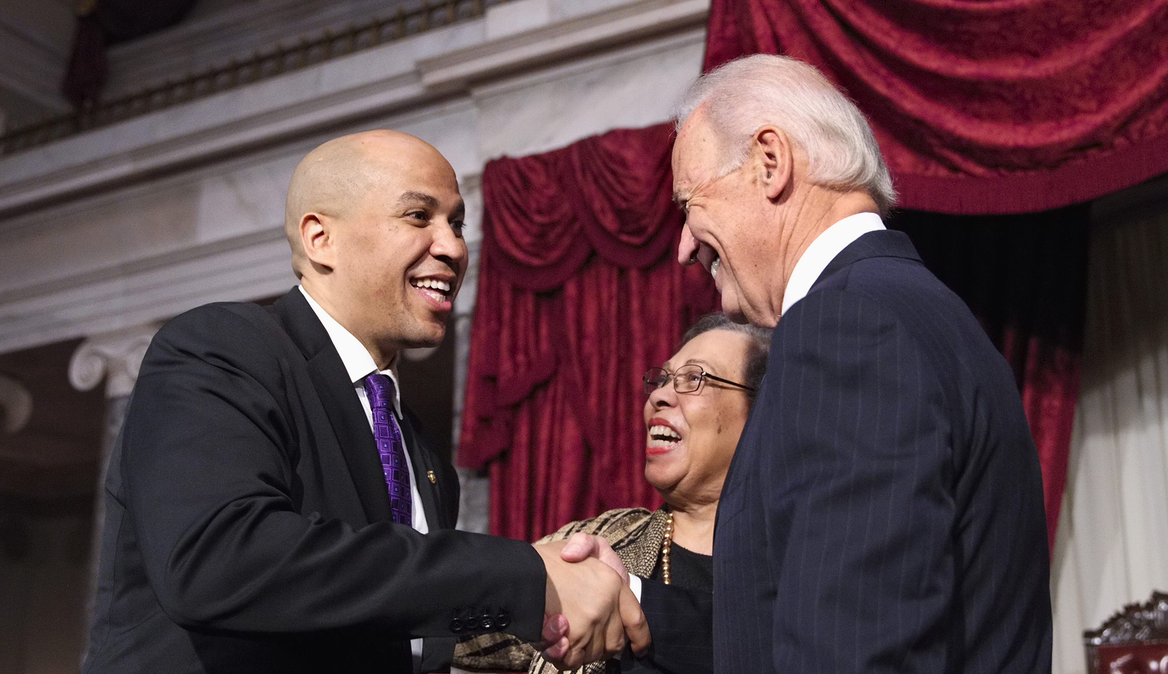 Cory Booker endorses Biden
