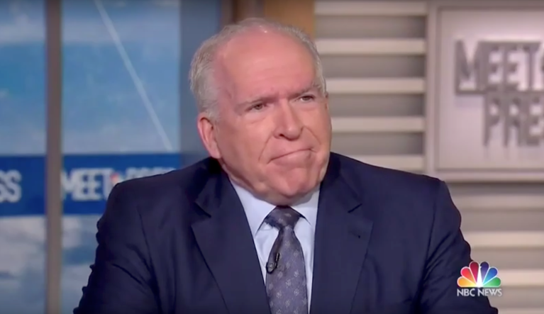 John Brennan claims there is no democracy in the United States under President Trump on Meet the Press 10/6/2019