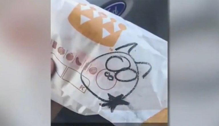 Burger King employees fired after drawing pig cartoon on police officer’s burger