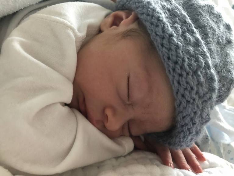Just days after former first lady Barbara Bush passed away, Lauren Bush Lauren gave birth to a baby boy, Max (pictured above), on Friday.