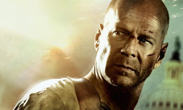 Bruce Willis in movie poster for 