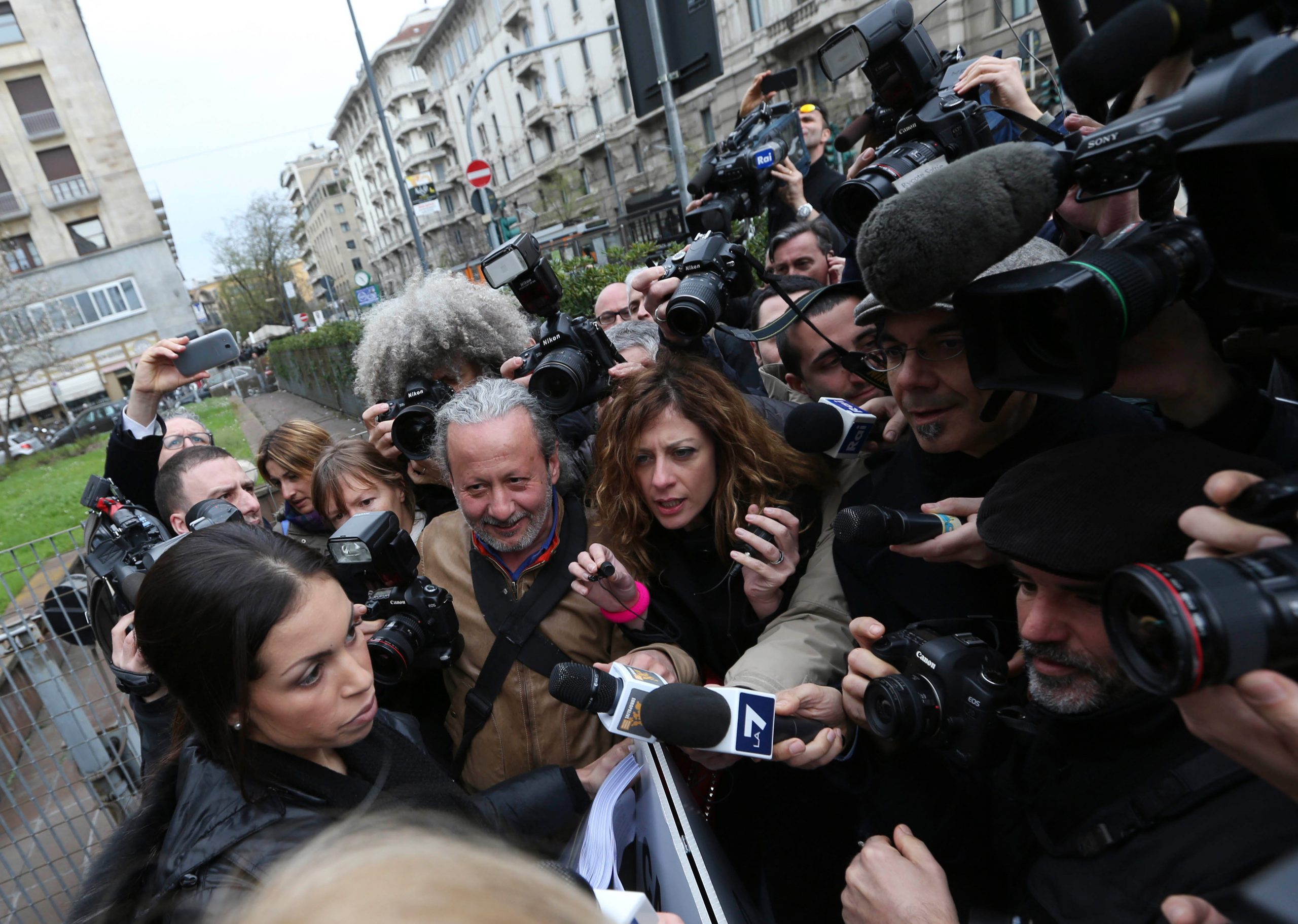 Woman in Berlusconi sex trial denounces tactics
