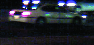 Surveillance photograph of striking vehicle