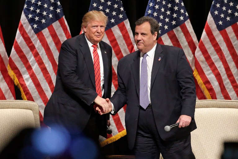 New Jersey Gov. Chris Christie has retired the remaining debt from his failed presidential campaign, Donald Trump told supporters Thursday night. (AP Photo/Chuck Burton, File)