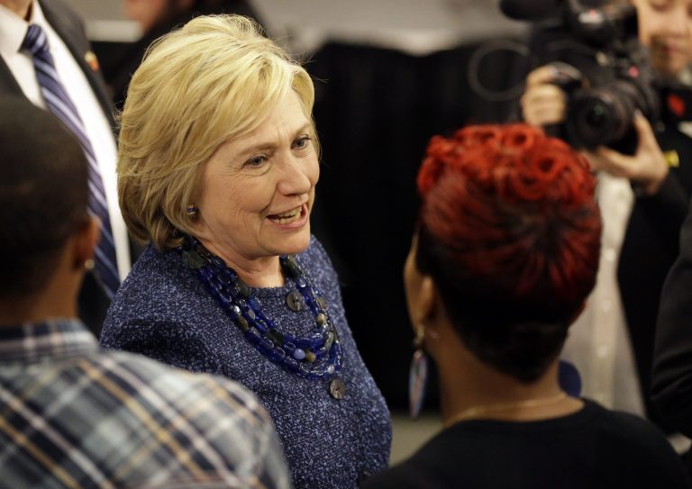 Bouie's explanation how the Clintons have interacted with black voters over the years is well supported. (AP Photo/Jeff Roberson)